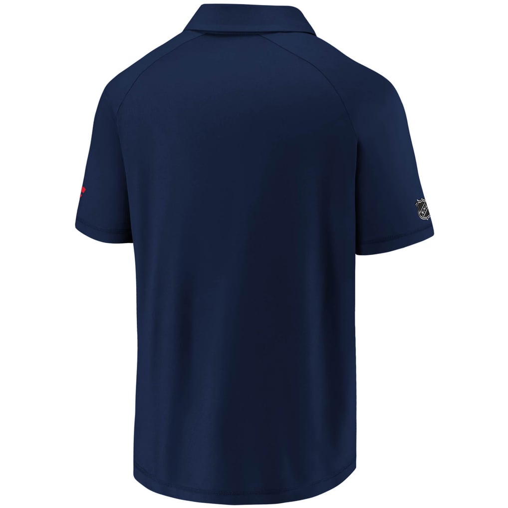 Washington Capitals Fanatics Authentic Pro Locker Room Polo - Navy