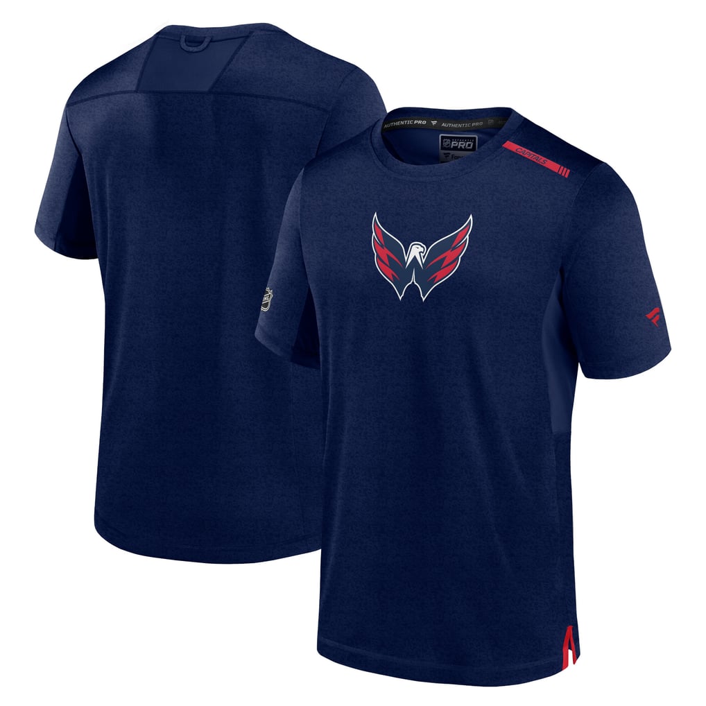  Washington Capitals Fanatics Authentic Pro Performance T-Shirt - Navy