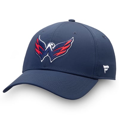 Washington Capitals Fanatics Core Primary Logo Flex Hat - Navy