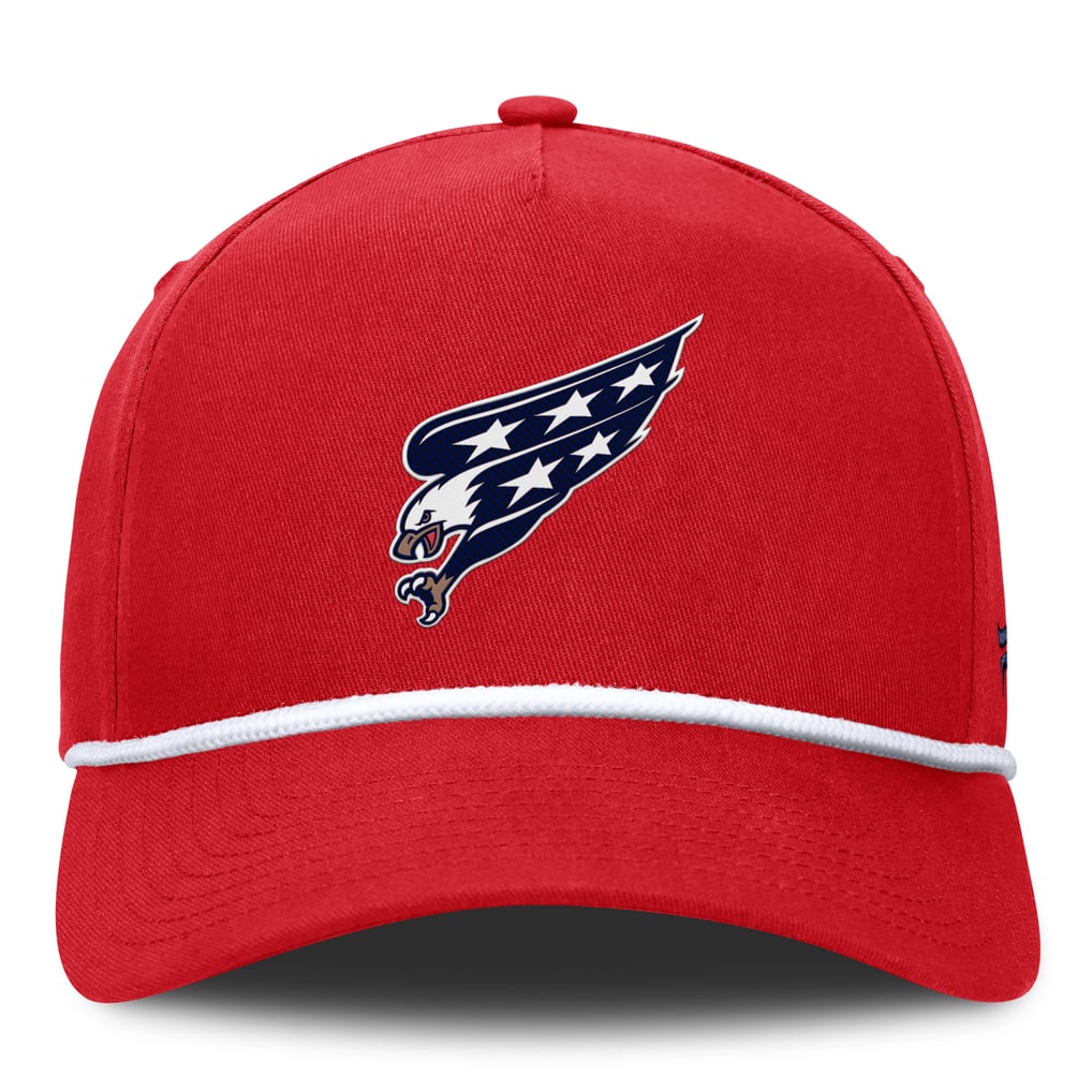 Washington Capitals Fanatics Authentic Pro Alternate Jersey A-Frame Adjustable Hat - Red