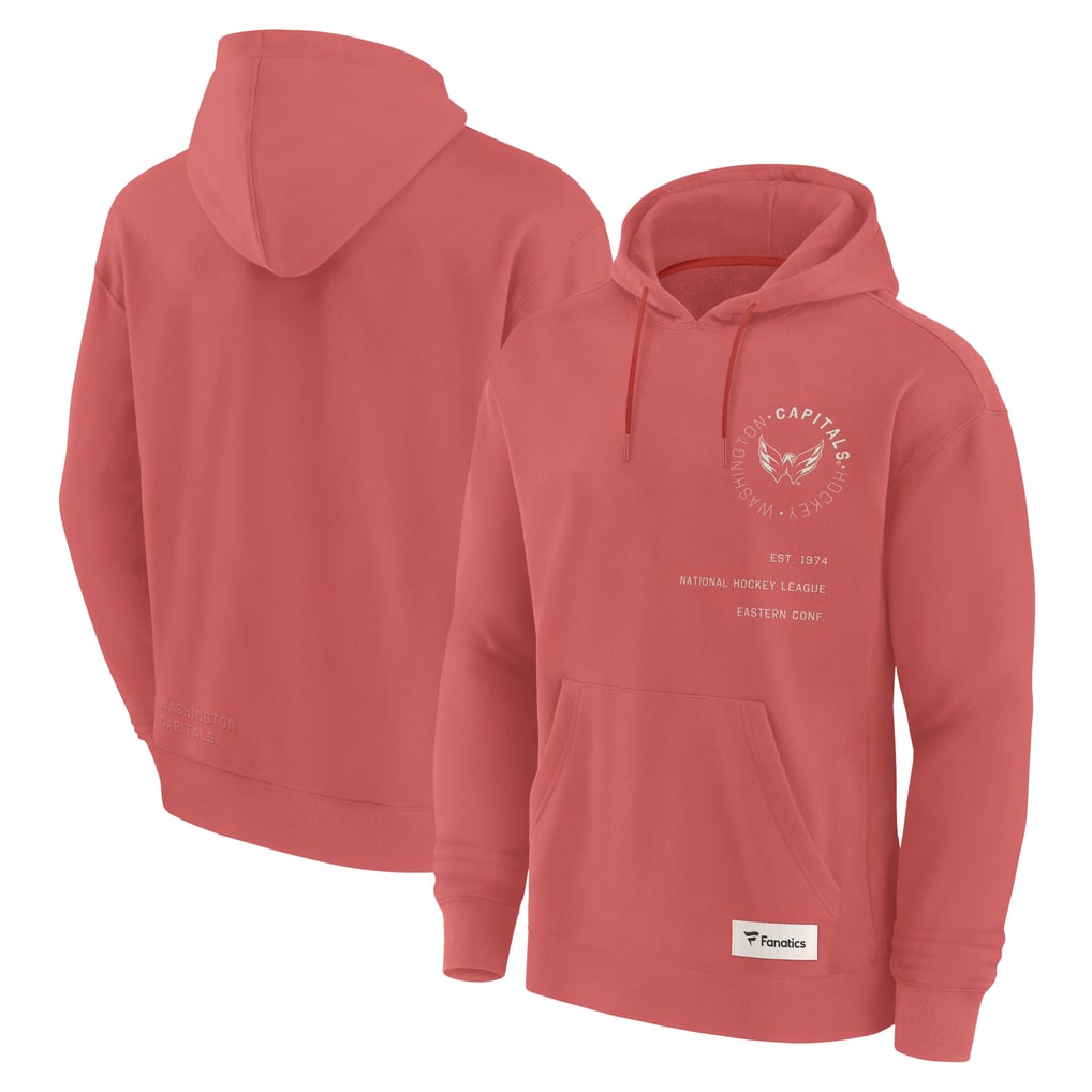 Washington Capitals Fanatics Future Ground Info Pullover Hoodie - Red