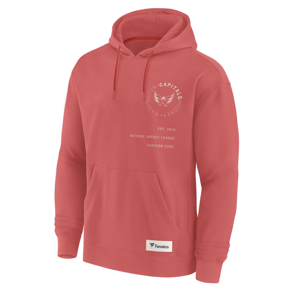 Washington Capitals Fanatics Future Ground Info Pullover Hoodie - Red