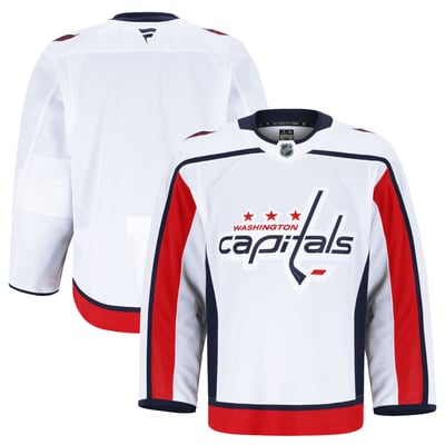 Washington Capitals Fanatics Away Authentic Pro Jersey - White