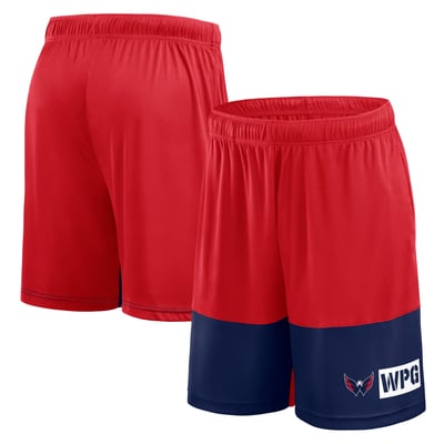 Washington Capitals Logo Athletic Best of the Best Shorts - Red