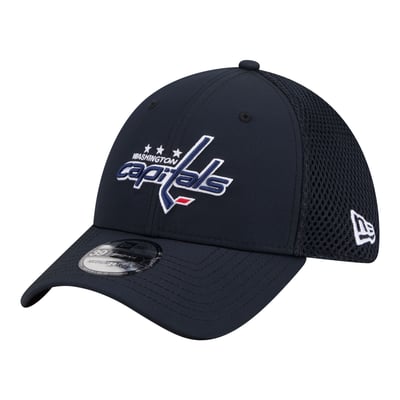  Washington Capitals New Era Logo 39THIRTY Flex Hat - Navy