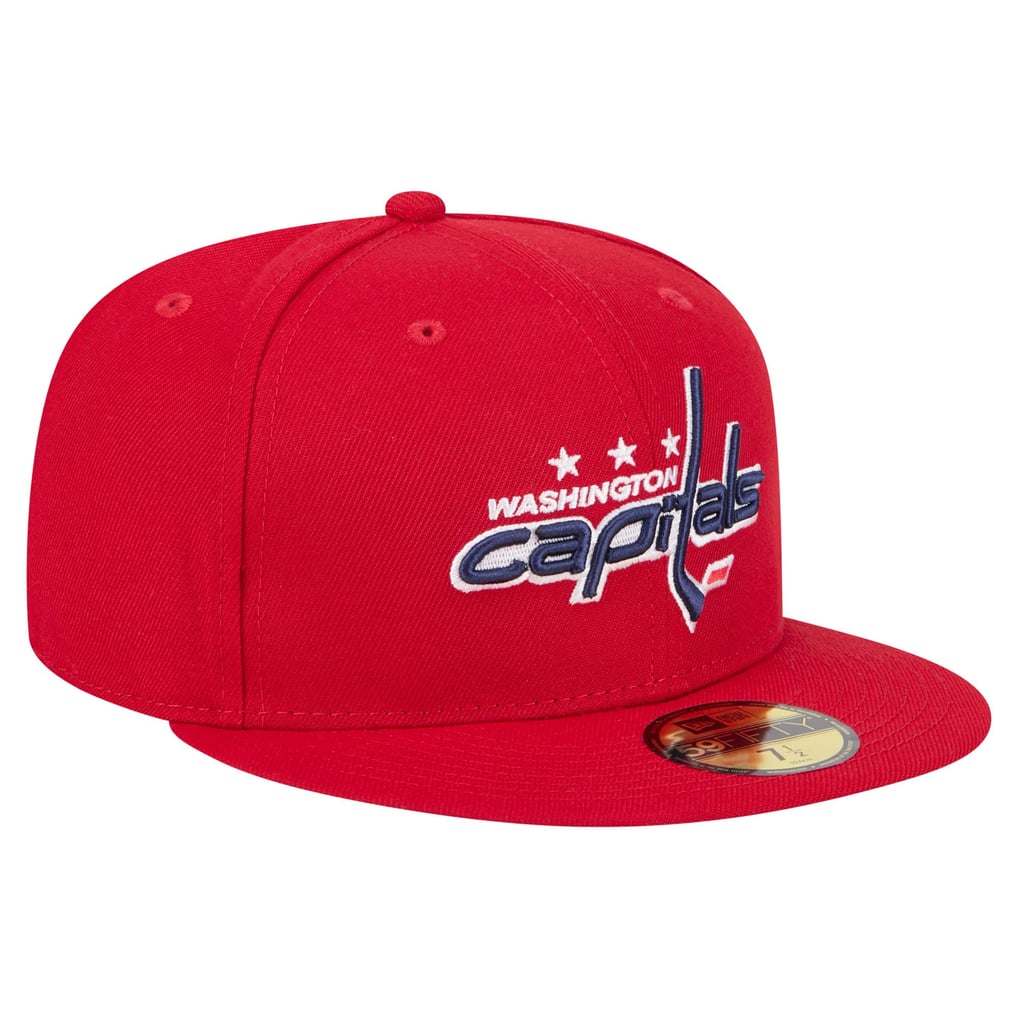 Washington Capitals New Era Core 59FIFTY Fitted Hat - Red