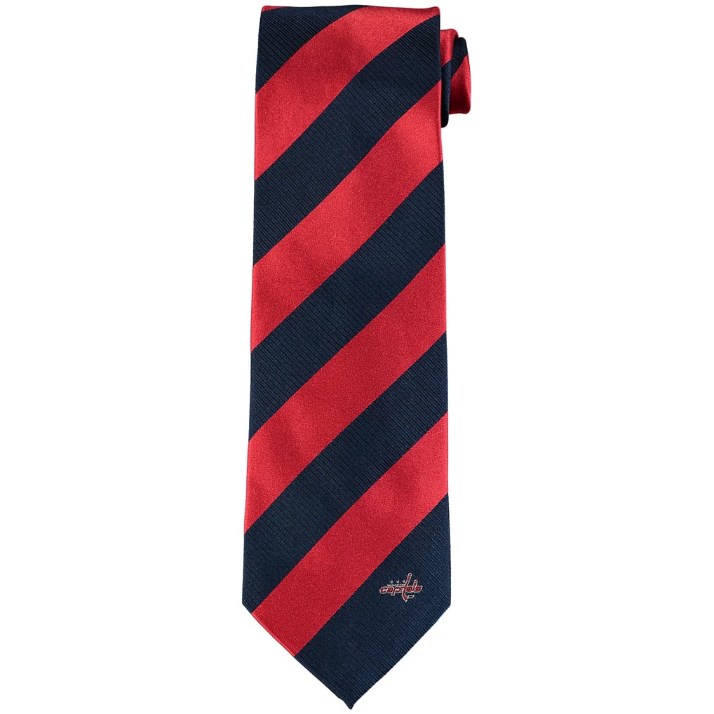 Washington Capitals Regiment Woven Silk Tie