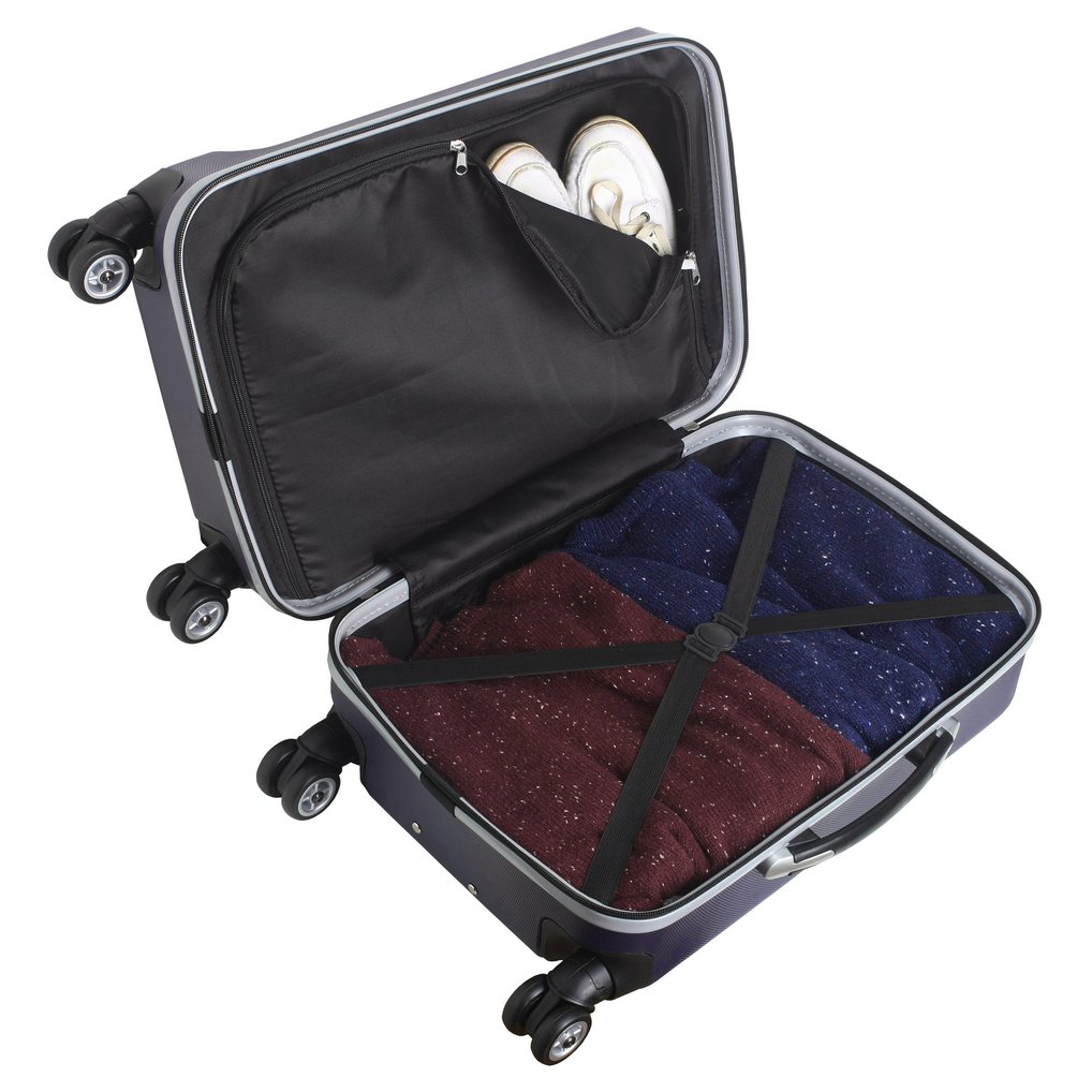 Washington Capitals 20" 8-Wheel Hardcase Spinner Carry-On - Navy