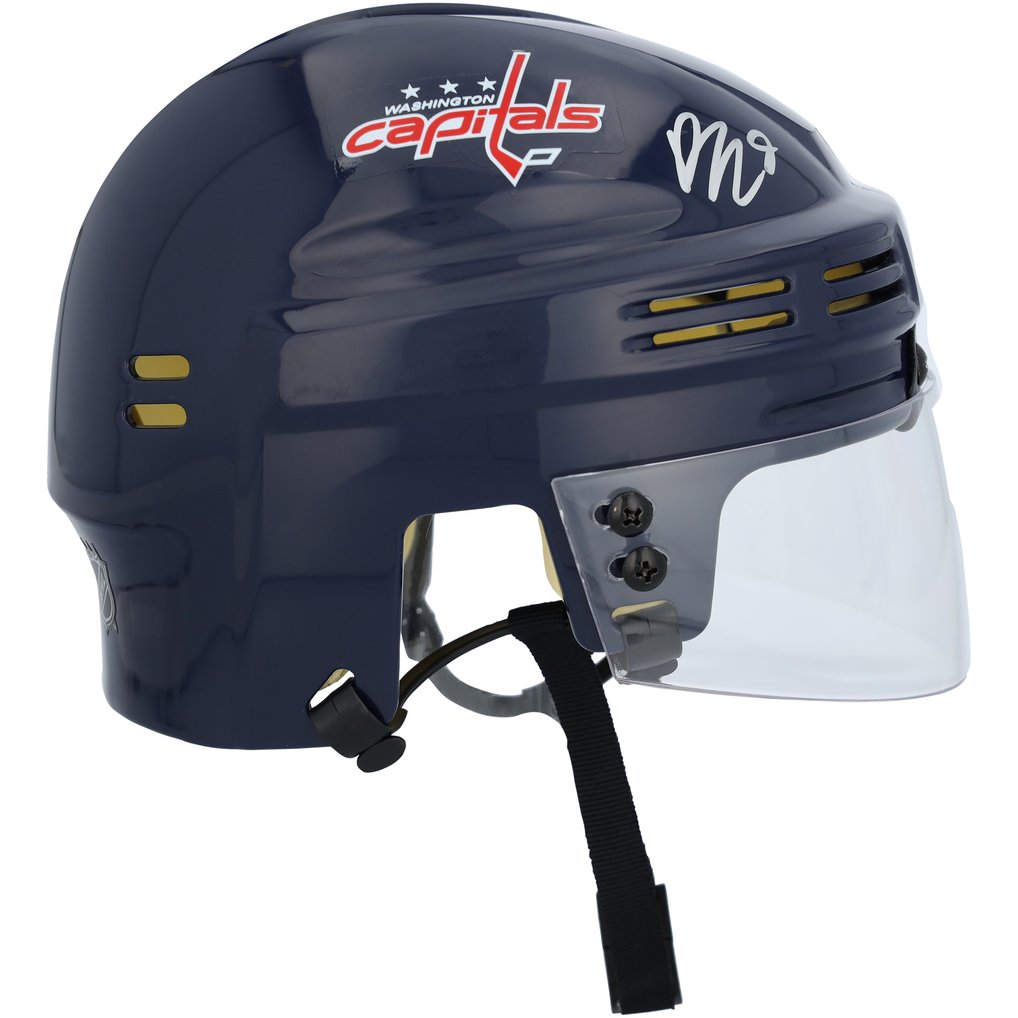 Ryan Leonard Washington Capitals Autographed Fanatics Authentic Mini Helmet