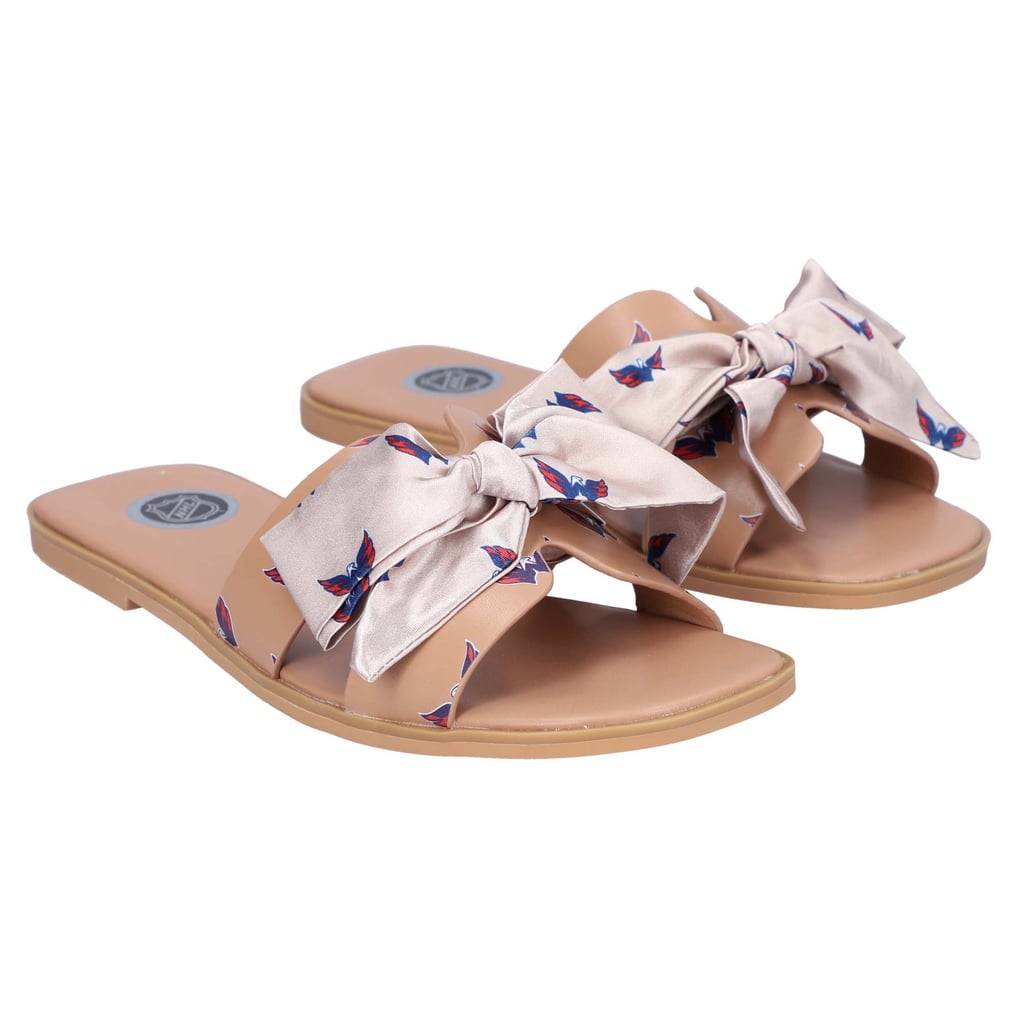 Washington Capitals Cuce Women's Bow Sandals - Tan