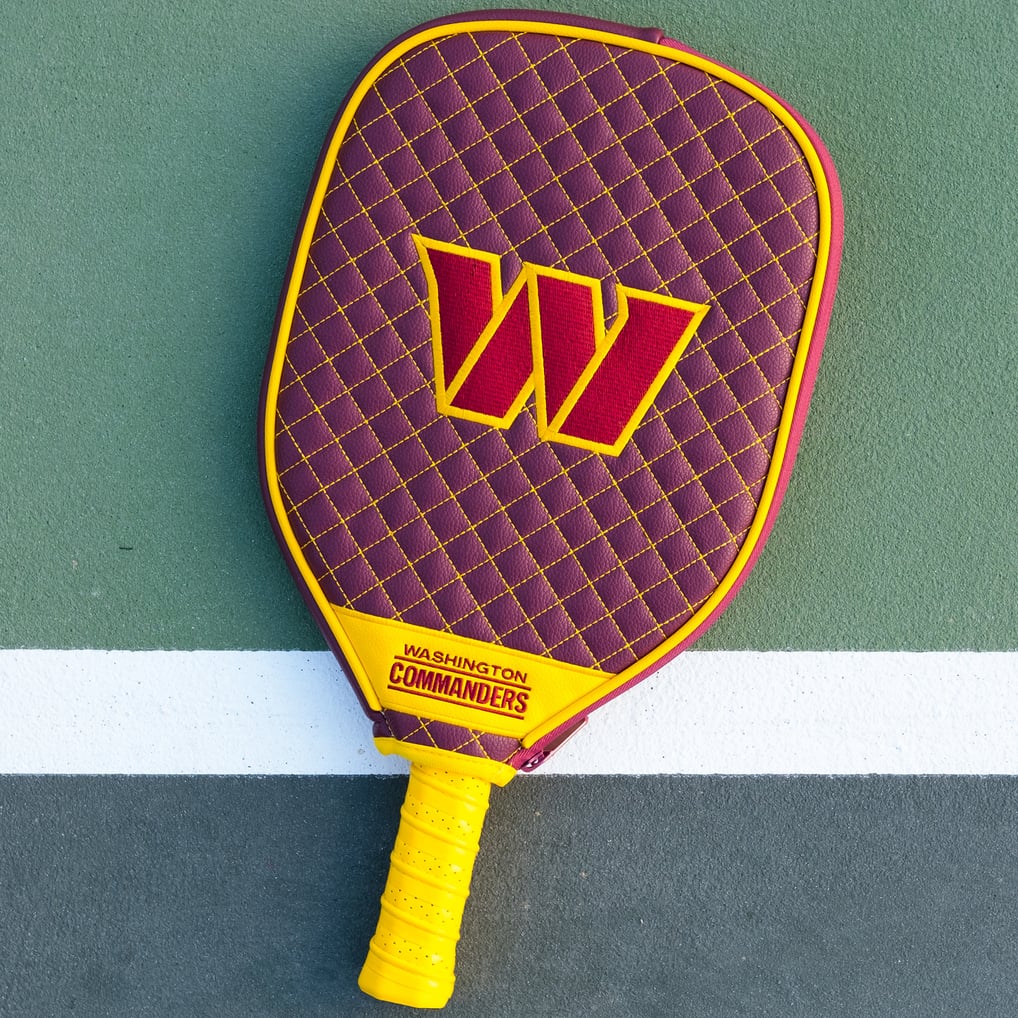  Washington Commanders Quilted Pickleball Paddle Cover