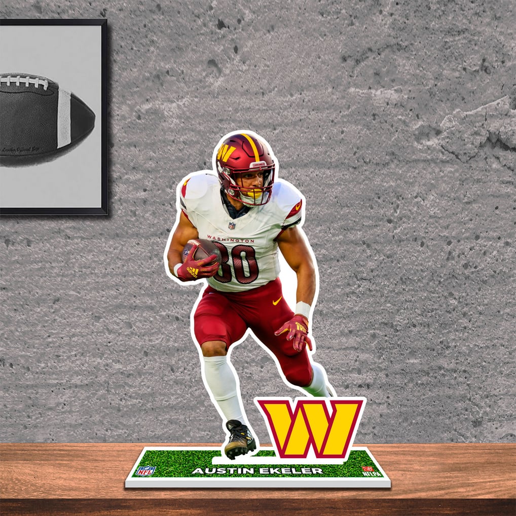 Austin Ekeler Washington Commanders Player Standee