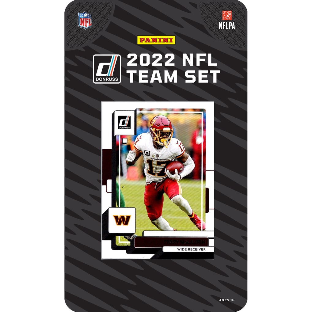 Commanders 2022 Trading Cards Team Set