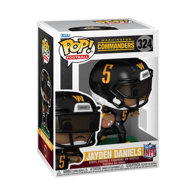 Jayden Daniels Washington Commanders Funko Pop! Vinyl Figure #324
