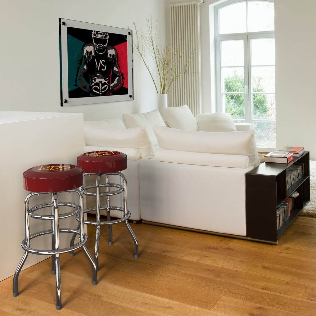  Washington Commanders Imperial Team Chrome Bar Stool