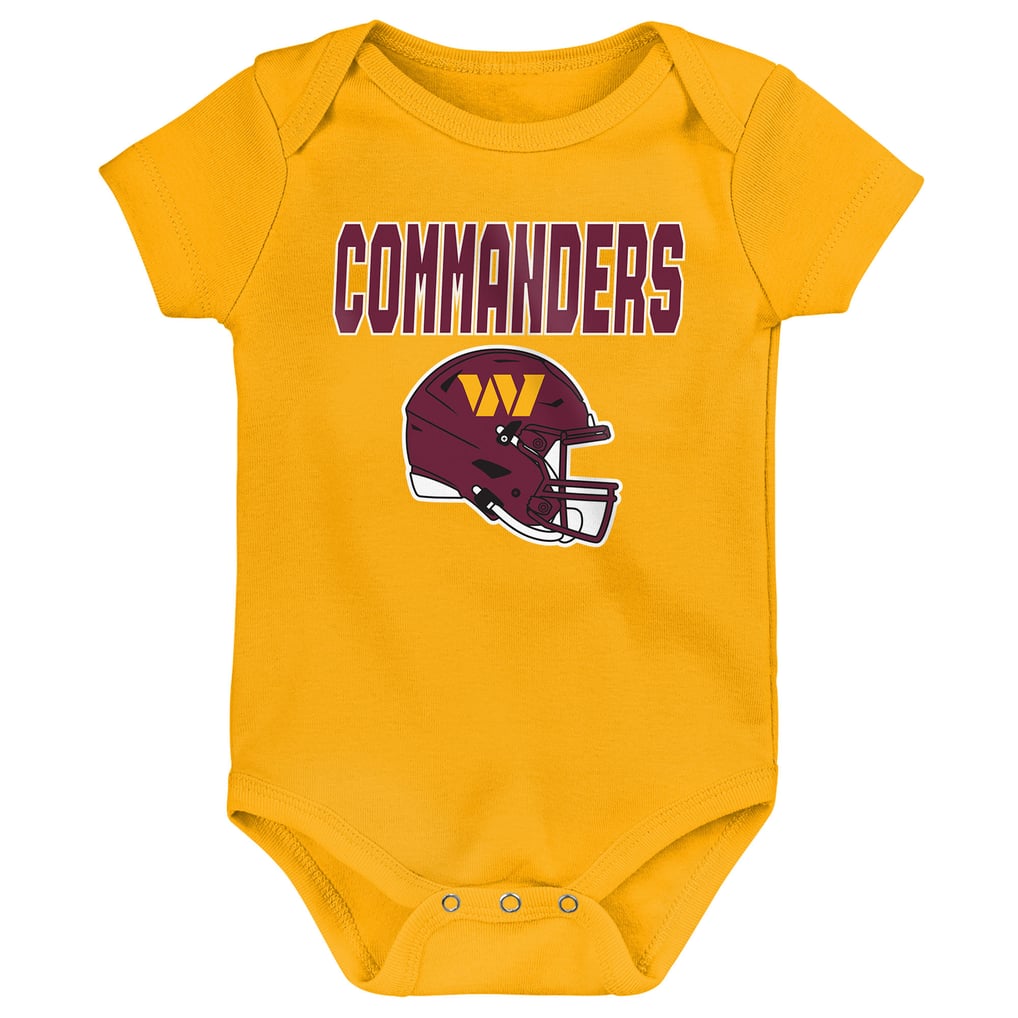  Washington Commanders Outerstuff Infant & Newborn Littlest Player Three-Piece Bodysuit Set