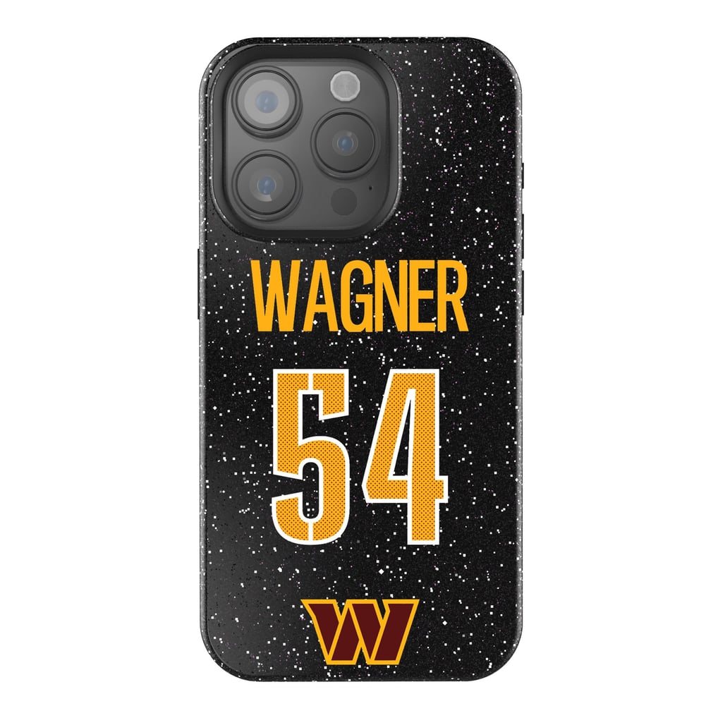 Bobby Wagner Washington Commanders Keyscaper Bling iPhone Case - Black