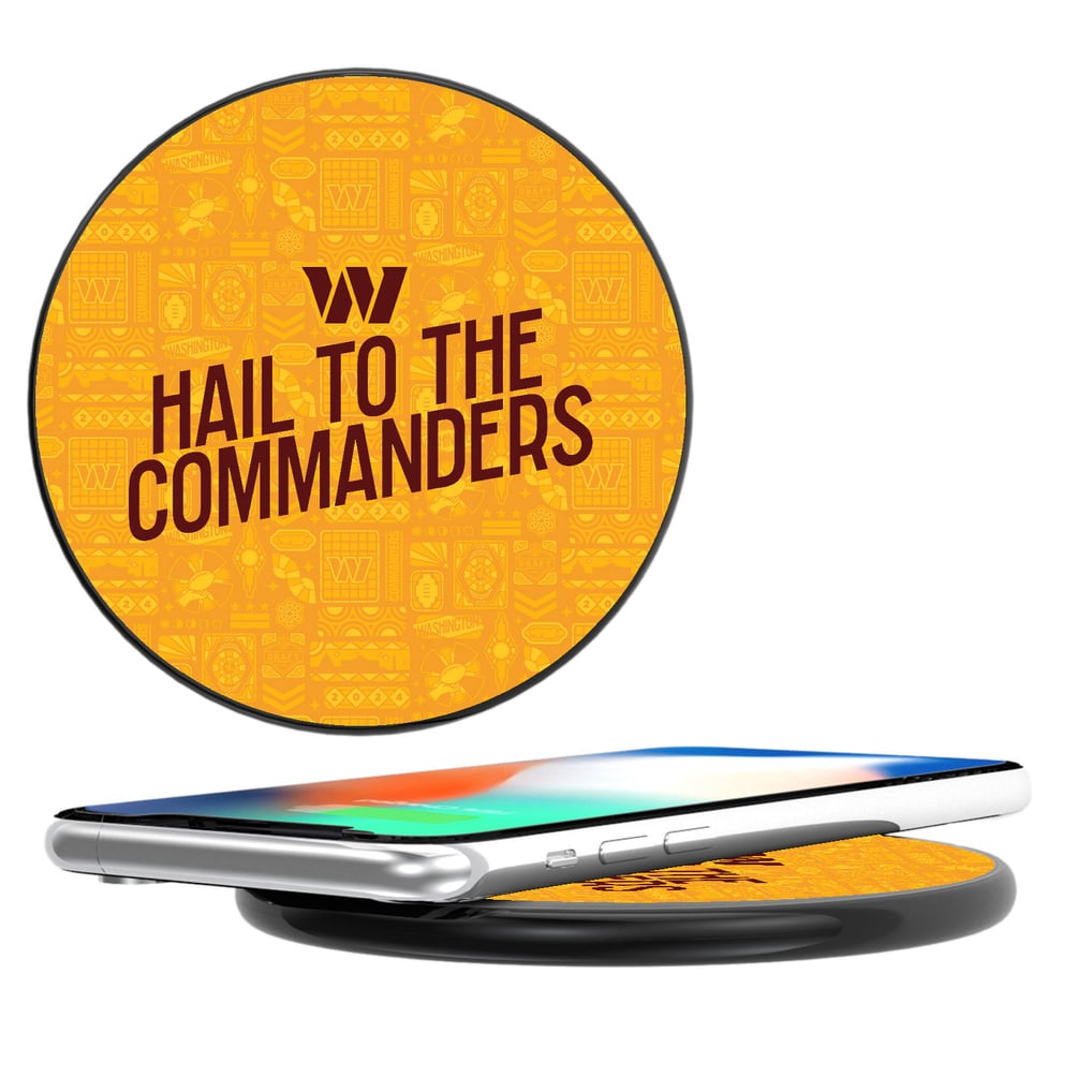  Washington Commanders Keyscaper 15 Watt Wireless Induction Charger