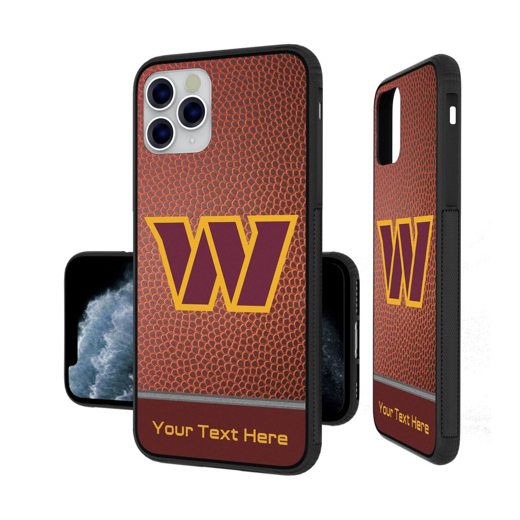 Washington Commanders Keyscaper Personalized Bump Case with 8.2ft Drop Protection