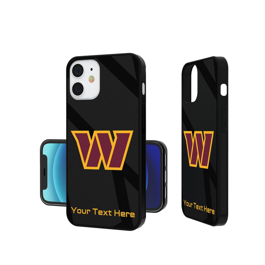 Washington Commanders Keyscaper Personalized Bump Case with 8.2ft Drop Protection