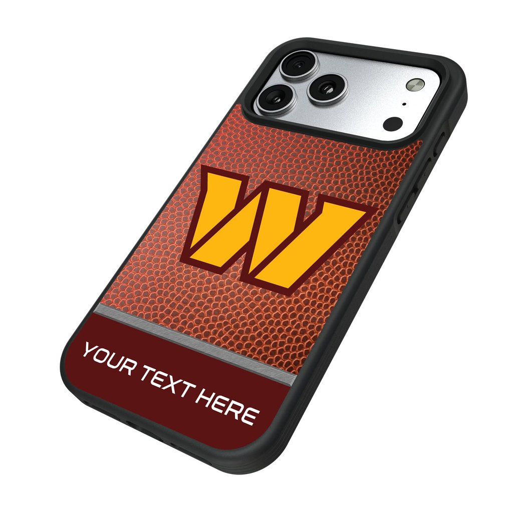 Washington Commanders Keyscaper Personalized Bump Case with 8.2ft Drop Protection
