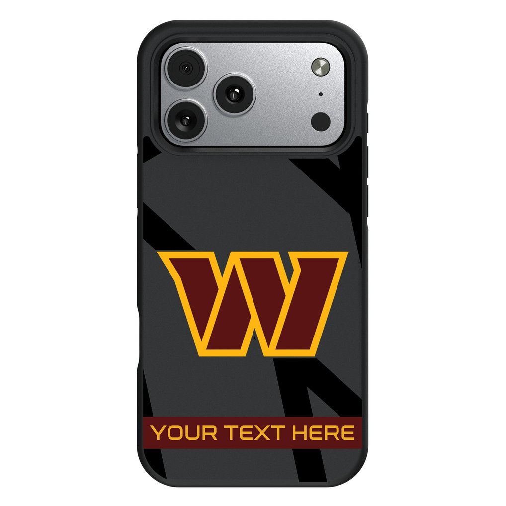 Washington Commanders Keyscaper Personalized Bump Case with 8.2ft Drop Protection