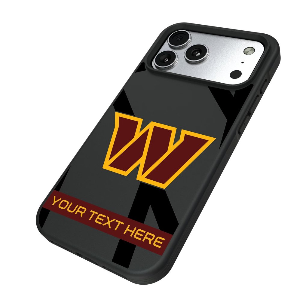 Washington Commanders Keyscaper Personalized Bump Case with 8.2ft Drop Protection