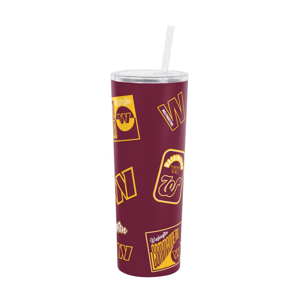 Washington Commanders Logo Brands 30oz Dreamweave Straw Tumbler