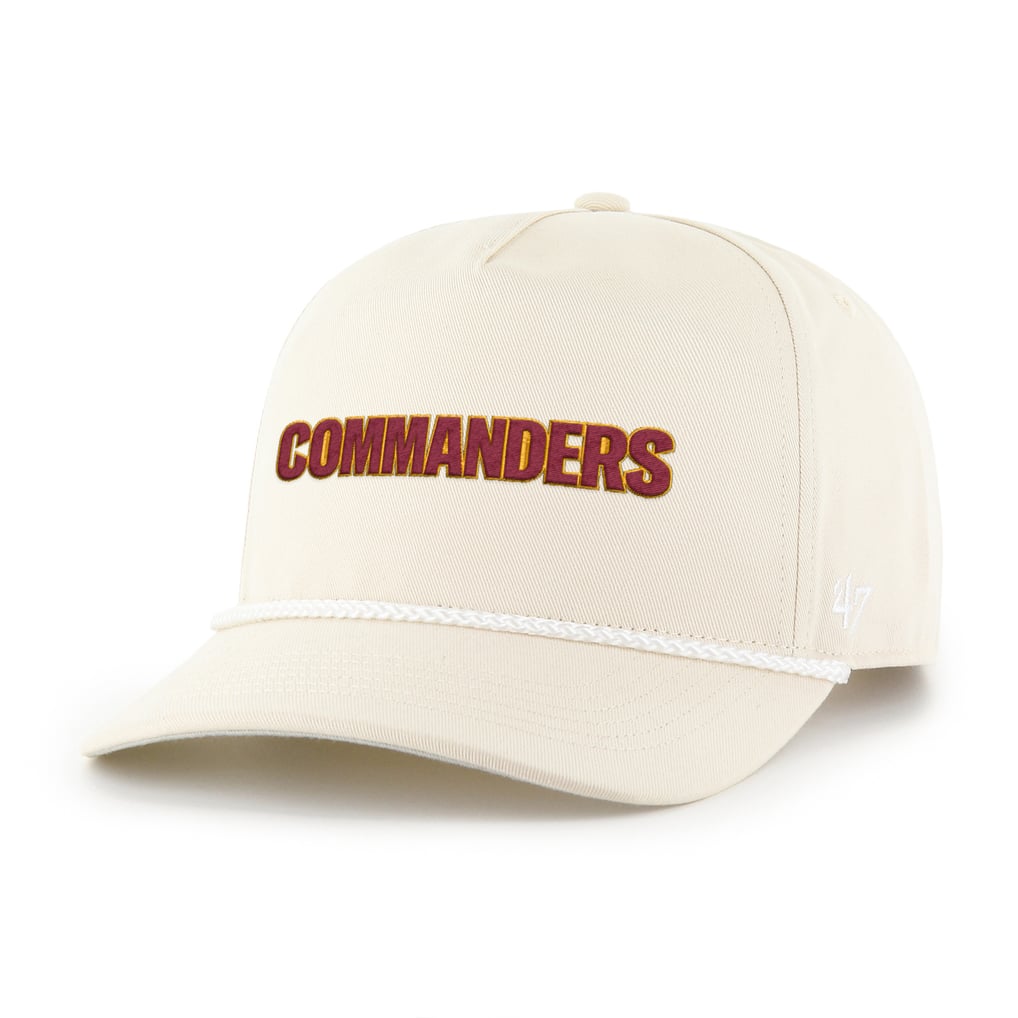 Washington Commanders '47 Sure Shot Rope Hitch Adjustable Hat - Natural