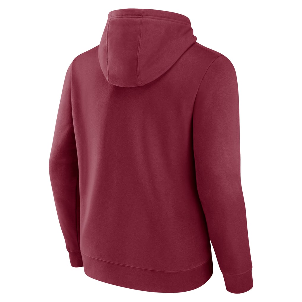 Washington Commanders Primary Team Logo Fitted Pullover Hoodie - Burgundy
