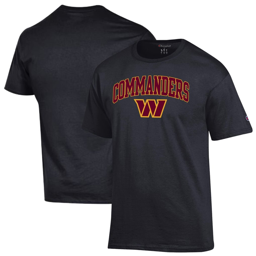 Washington Commanders Champion Arch Over Logo T-Shirt - Black