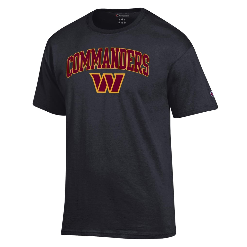 Washington Commanders Champion Arch Over Logo T-Shirt - Black