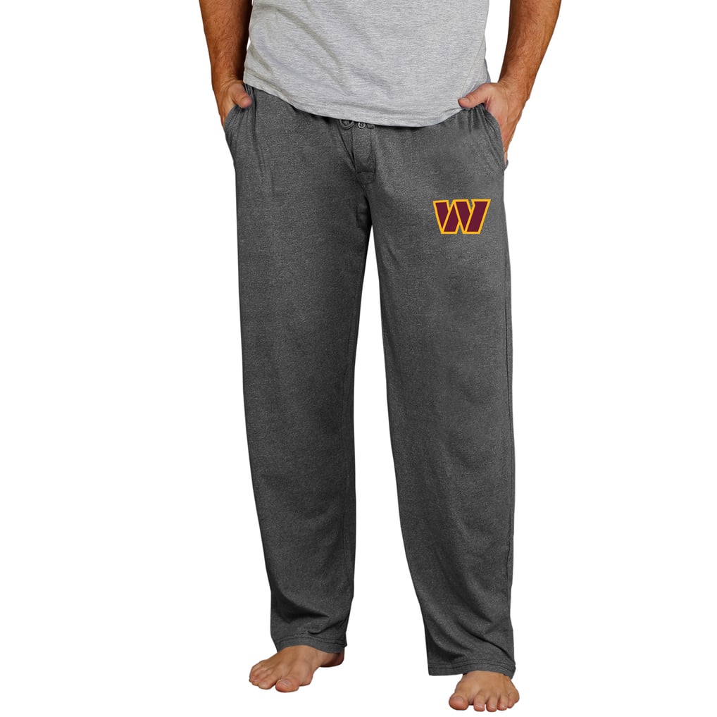 Washington Commanders Concepts Sport Lightweight Quest Knit Sleep Pants - Charcoal
