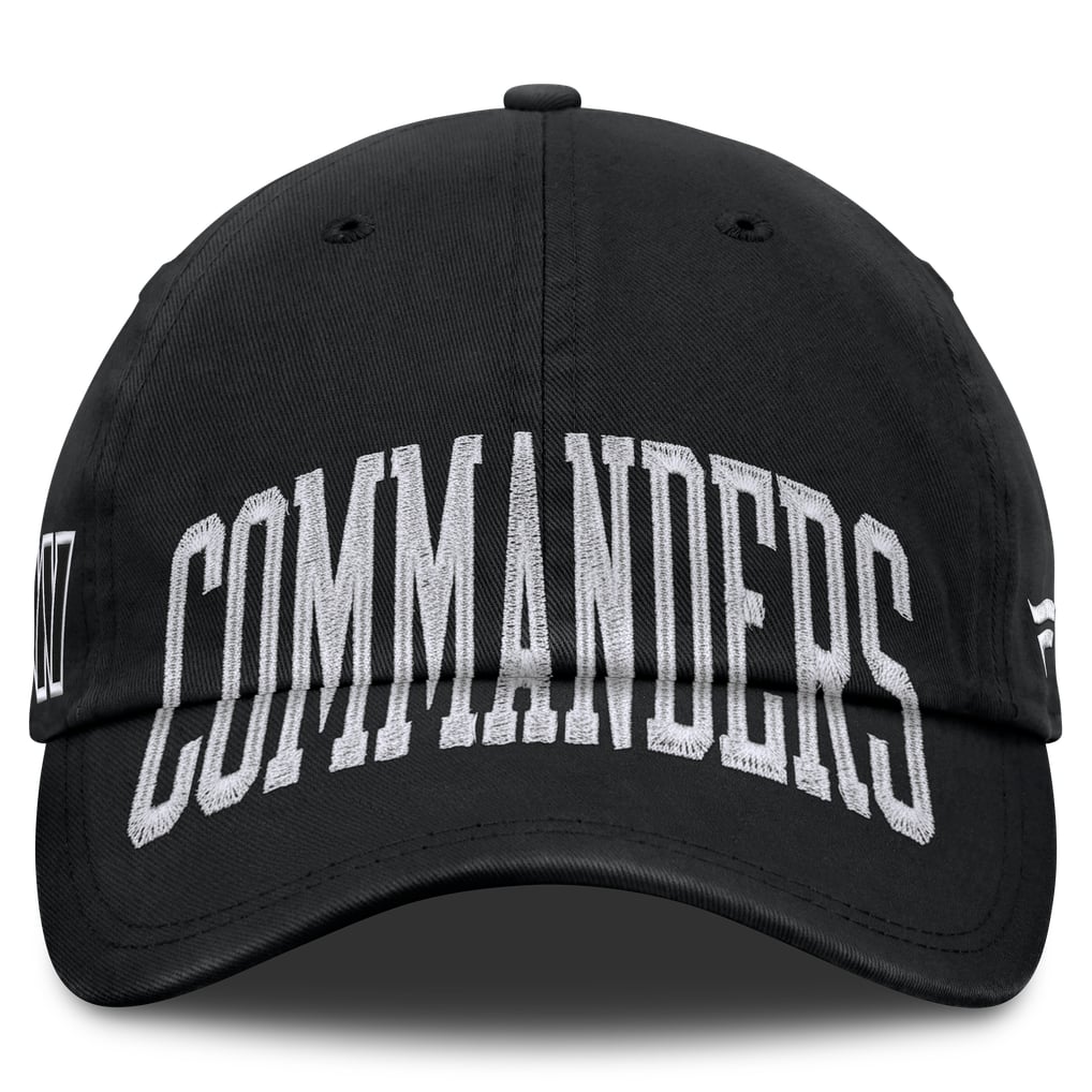 Washington Commanders Fanatics Verge Adjustable Hat - Black