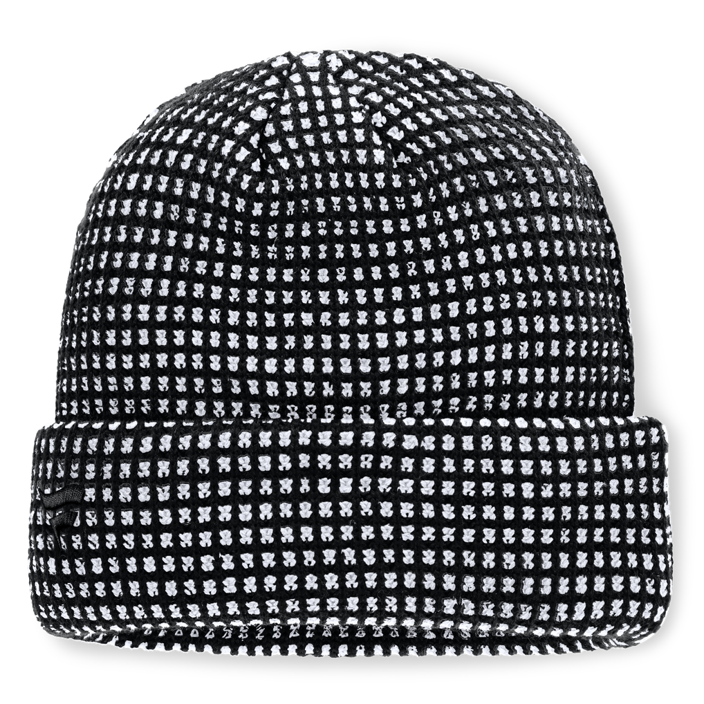 Washington Commanders Fanatics Scheme Cuffed Knit Hat - Black/White