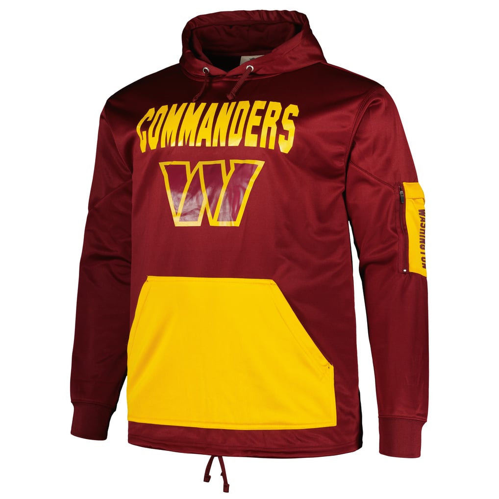 Washington Commanders Fanatics Big & Tall Pullover Hoodie -  Burgundy