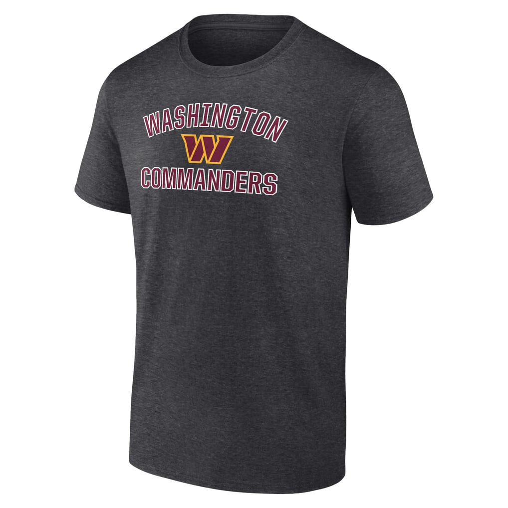 Washington Commanders Fanatics Victory Arch T-Shirt - Heather Charcoal