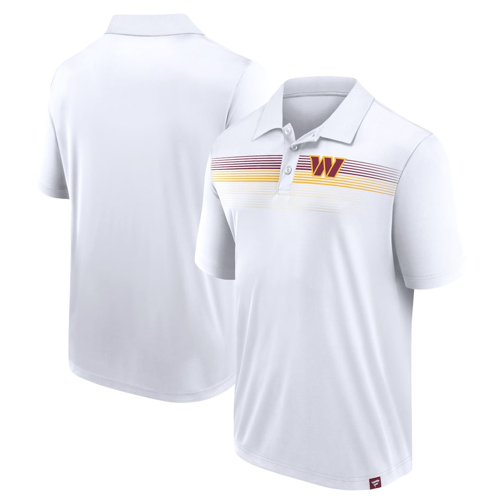 Washington Commanders Fanatics Victory For Us Interlock Polo - White