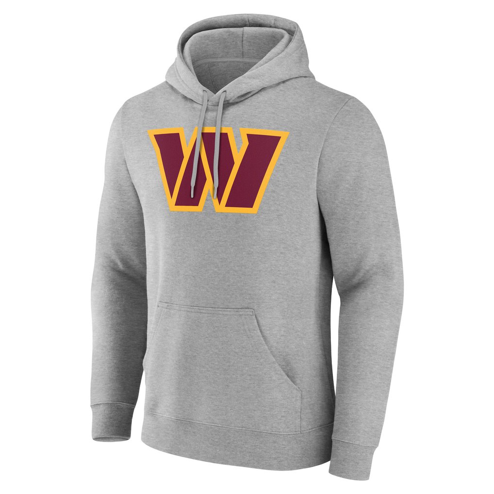 Washington Commanders Big & Tall Team Authentic Custom Hoodie - Gray