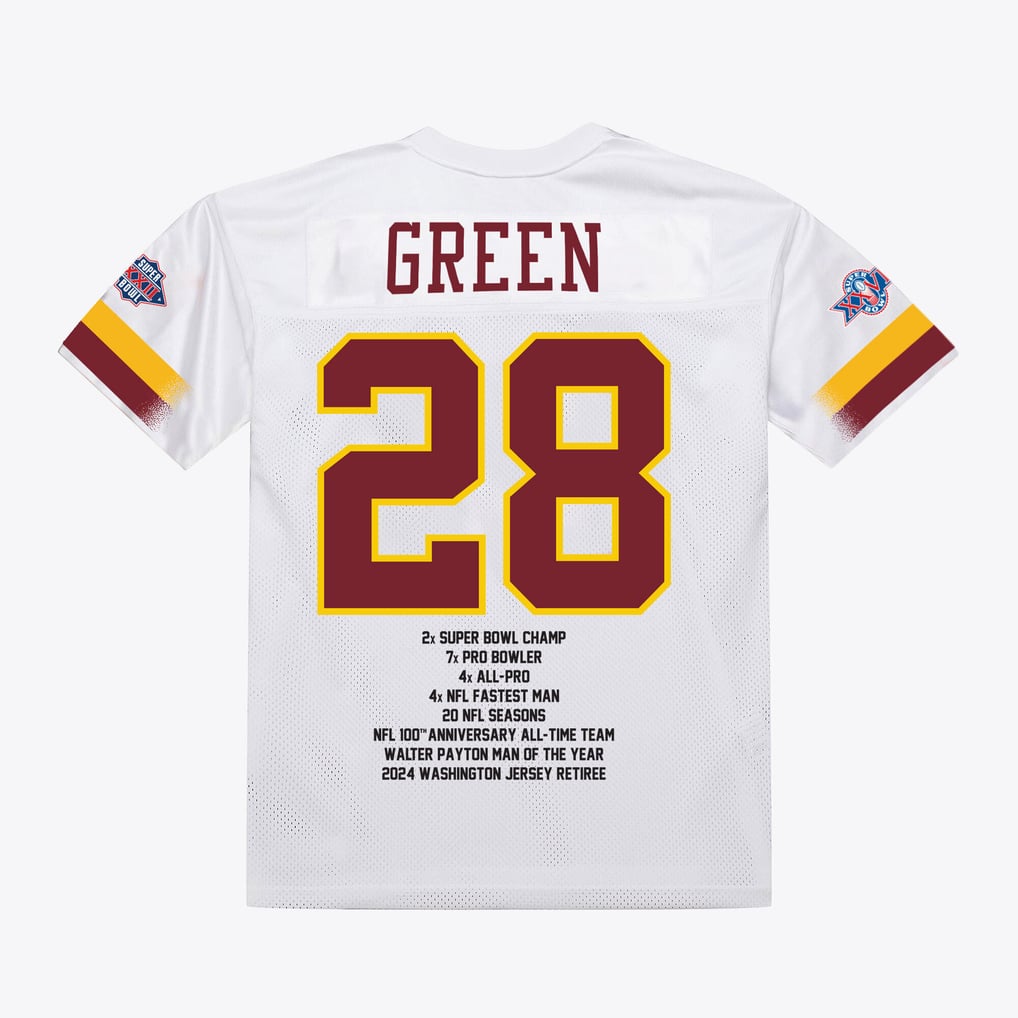 Darrell Green Washington Commanders Mitchell & Ness  Fashion Jersey - White
