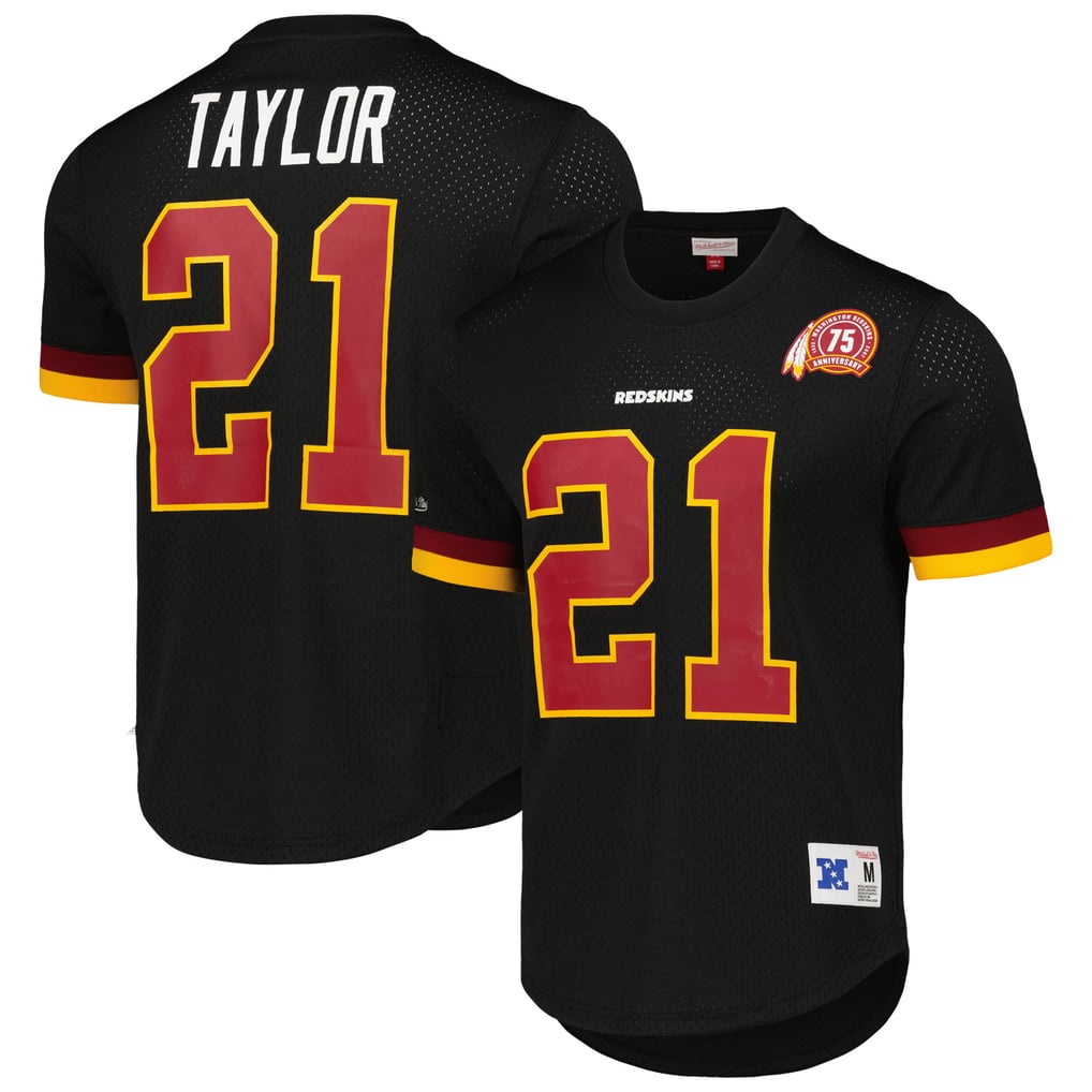 Sean Taylor Washington Commanders Mitchell & Ness Retired Player Name & Number Mesh Top - Black