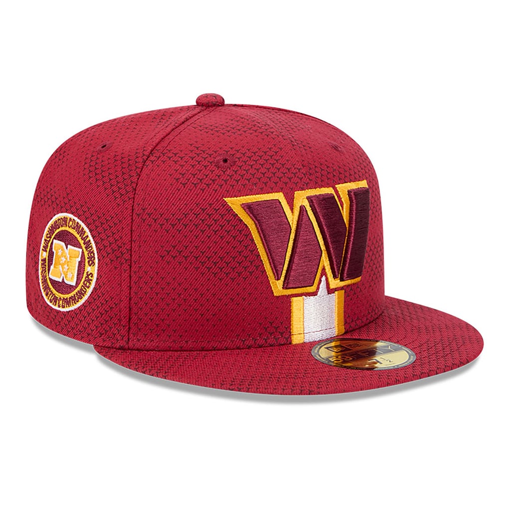 Washington Commanders New Era 2024 Sideline 59FIFTY Fitted Hat - Burgundy