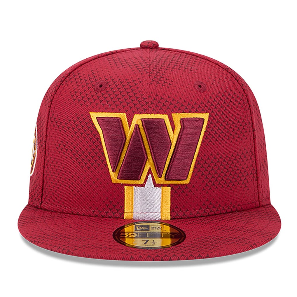  Washington Commanders New Era 2024 Sideline 59FIFTY Fitted Hat - Burgundy