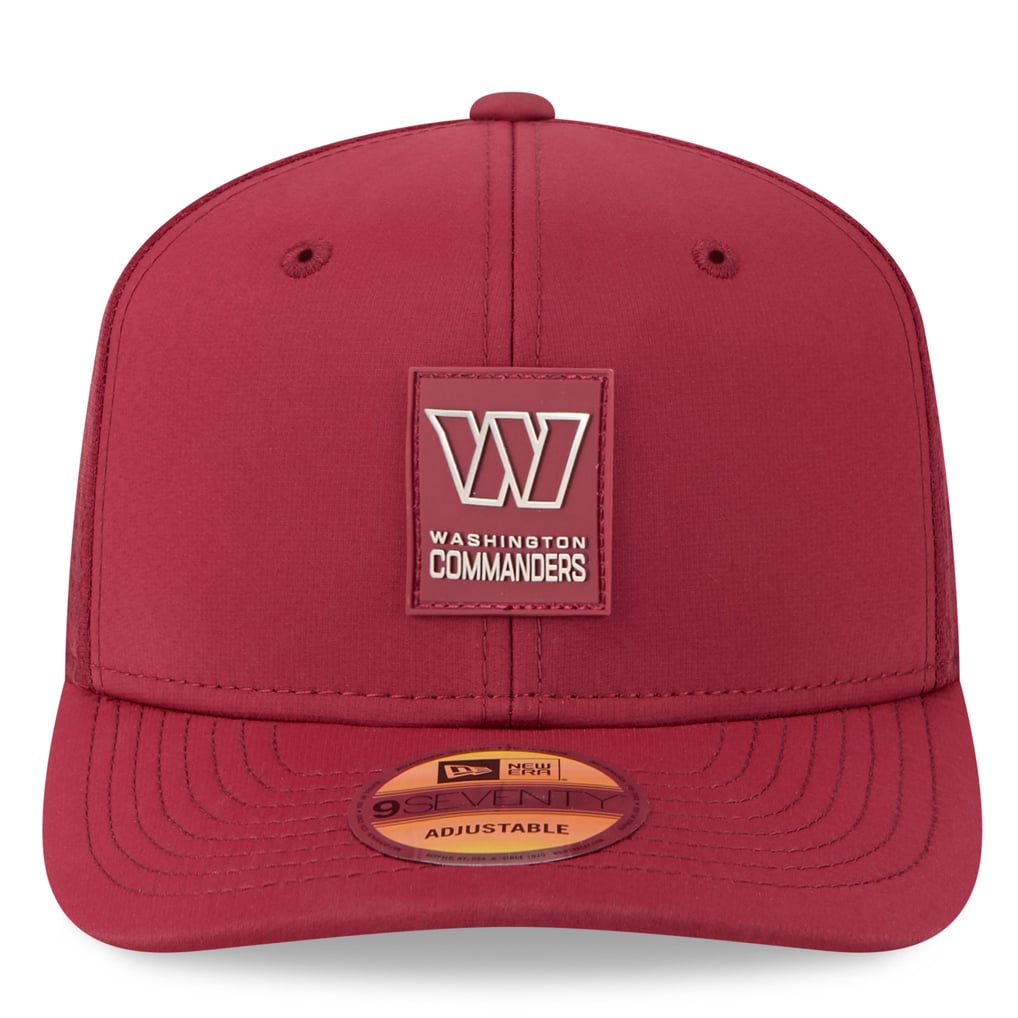 Washington Commanders New Era 2025 Sideline  9SEVENTY Trucker Adjustable Hat - Burgundy