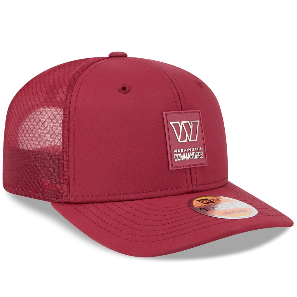 Washington Commanders New Era 2025 Sideline  9SEVENTY Trucker Adjustable Hat - Burgundy
