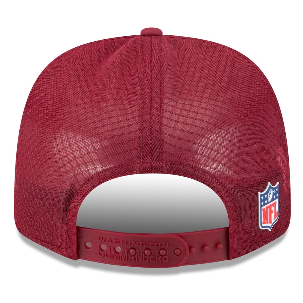 Washington Commanders New Era 2025 Sideline  9SEVENTY Trucker Adjustable Hat - Burgundy