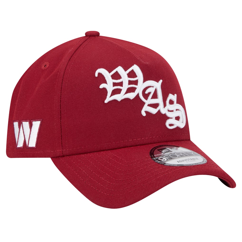 Washington Commanders New Era Mystic 9FORTY A-Frame Adjustable Hat - Burgundy