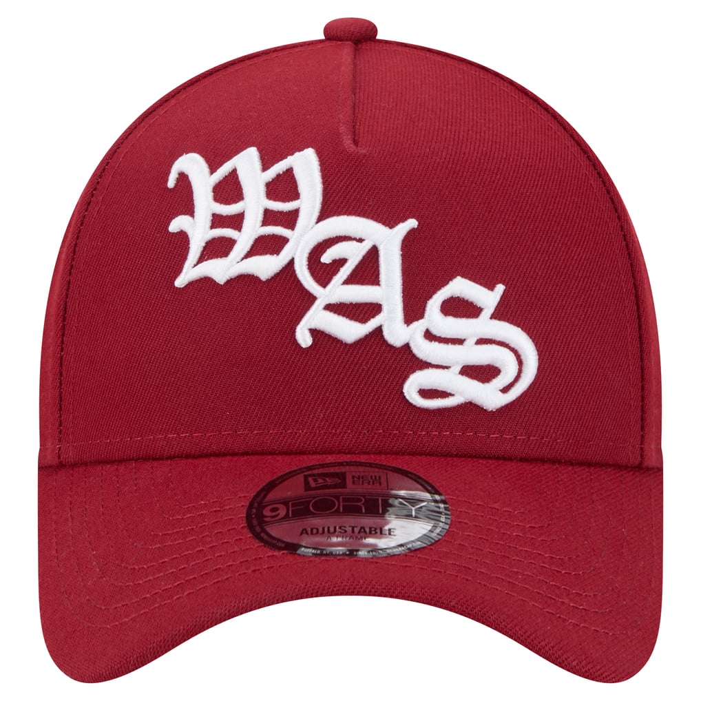 Washington Commanders New Era Mystic 9FORTY A-Frame Adjustable Hat - Burgundy