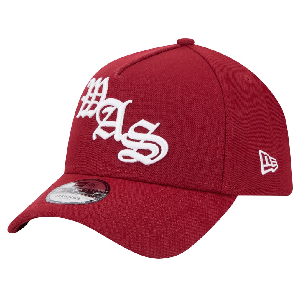 Washington Commanders New Era Mystic 9FORTY A-Frame Adjustable Hat - Burgundy