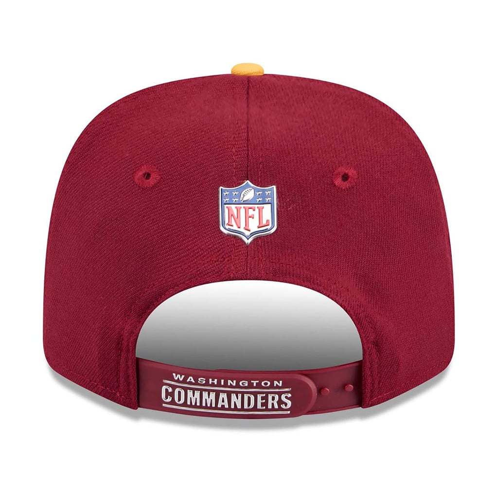 Washington Commanders New Era 2026 NFL Draft 9SEVENTY Adjustable Hat - Burgundy/Gold
